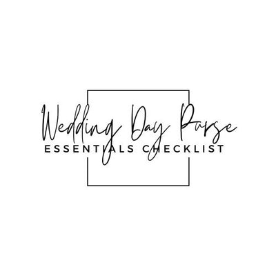 Wedding Day Purse Essentials Checklist
