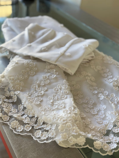 Ali Skirt & Top Embroidered Lace Set