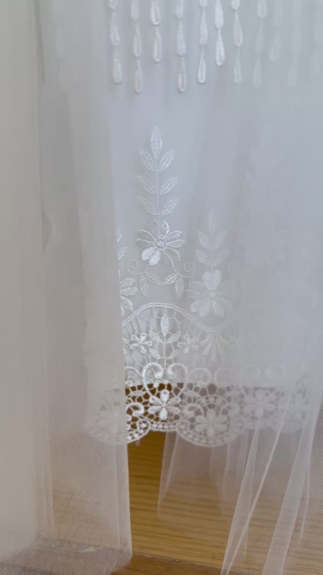 Natalie Silk White Lace Wedding Dress Size 10